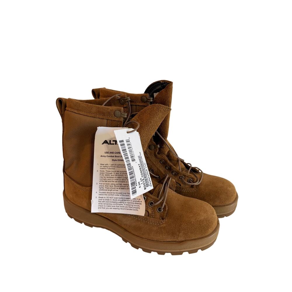 Altama NEW E30800A Military Combat Boots Sz 8.5R Vibram Temperate Weather